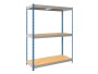 Стеллаж Практик SB 3000х183х61 3 полки (фанера) Стеллаж Практик SB 3000х183х61 3 полки (фанера)