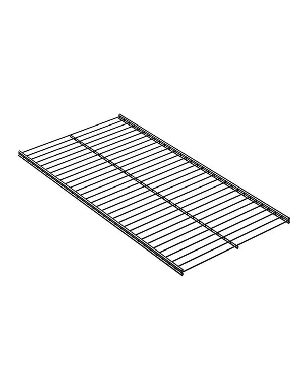 Полка сетчатая GSh 60х30 графит купить в Новосибирске