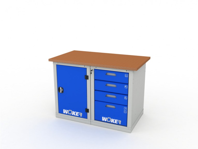 Верстак двухтумбовый WOKER PRO 2104.1200 купить в Новосибирске