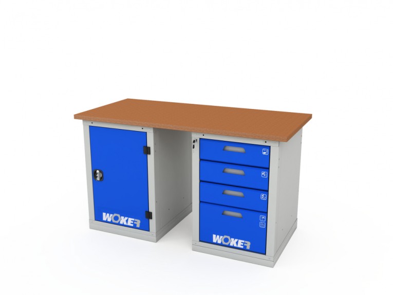 Верстак двухтумбовый WOKER PRO 2104.1500 купить в Новосибирске Верстак двухтумбовый WOKER PRO 2104.1500 купить в Новосибирске