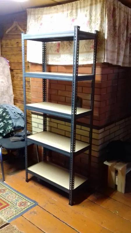 Стеллаж быстросборный ЛОФТ (SBL) 180х120х40 5 полок купить в Новосибирске Стеллаж быстросборный ЛОФТ (SBL) 180х120х40 5 полок купить в Новосибирске