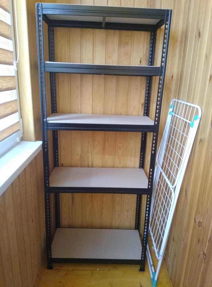 Стеллаж быстросборный ЛОФТ (SBL) 180х90х45 5 полок купить в Новосибирске Стеллаж быстросборный ЛОФТ (SBL) 180х90х45 5 полок купить в Новосибирске