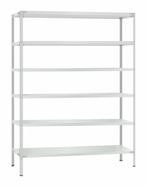 Стеллаж металлический Титан МС-500 2300х1500х400 6 полок Стеллаж металлический Титан МС-500 2300х1500х400 6 полок