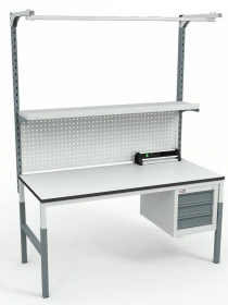 Стол монтажный ДиКом СР-М-150/90-04 ESD Пластик