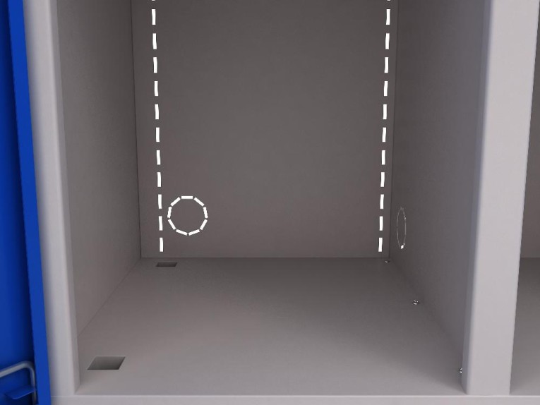 Шкаф инструментальный ERGO 181/2 №2 купить в Новосибирске Шкаф инструментальный ERGO 181/2 №2 купить в Новосибирске