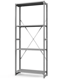 Стеллаж ТСУ 2000x700x500 4 полки (150 кг, металл)