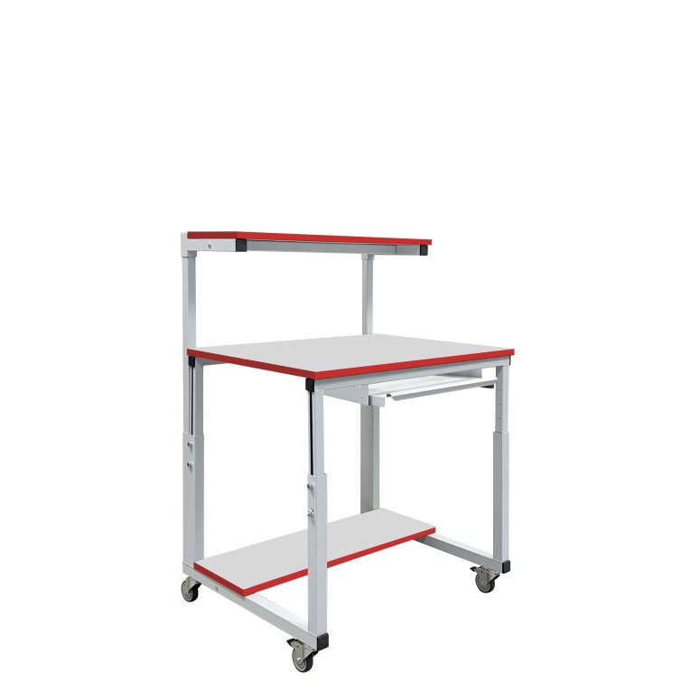 Стол мобильный компьютерный Gresson СМК-900 ESD купить в Новосибирске Стол мобильный компьютерный Gresson СМК-900 ESD купить в Новосибирске