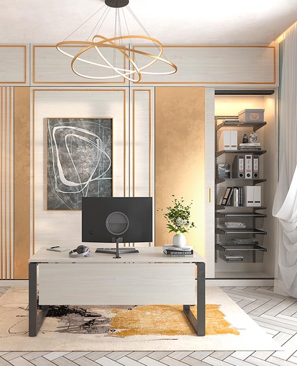 Гардеробная система Практик Home Офис 2 купить в Новосибирске