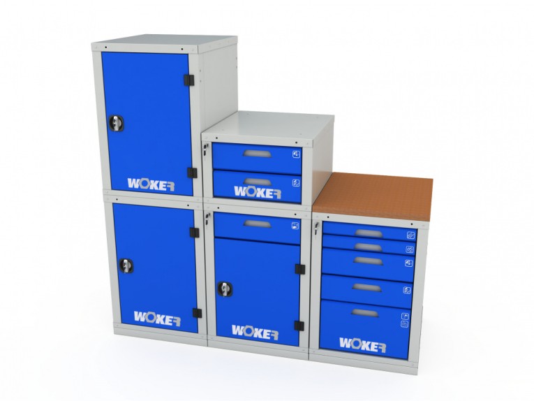 Тумба инструментальная модульная WOKER PRO 04 SF купить в Новосибирске