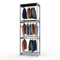 Стеллаж металлический ТСУ Универсал, 3000х1060х600 мм.Штанги: 3шт. Полки: металл усил. 4 шт.