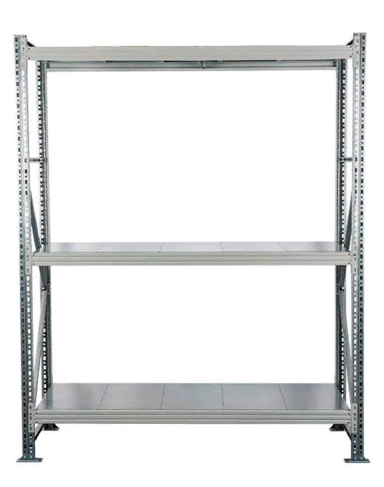 Стеллаж MS Profi 2000х1800х800 3 полки купить в Новосибирске