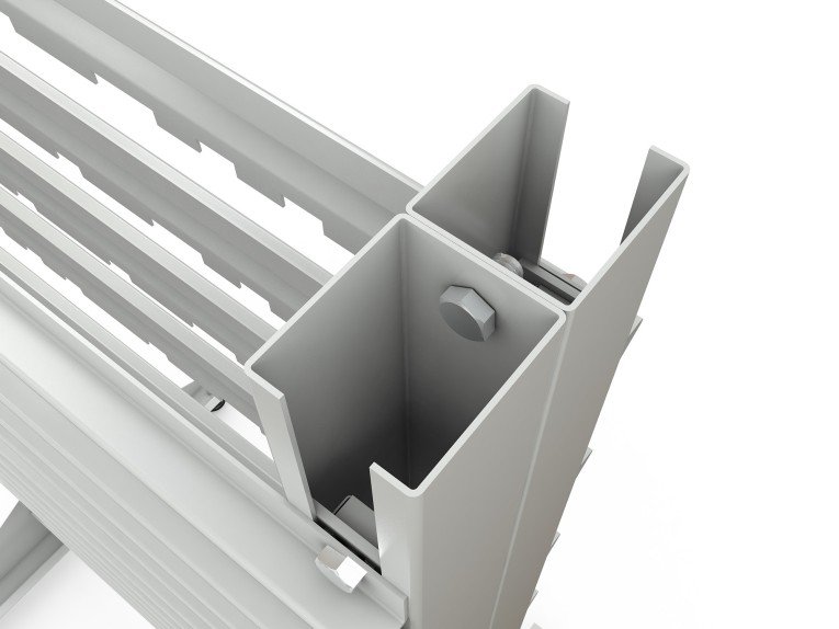 Стеллаж для пластиковых лотков SORTEX двухсторонний 1800x1000x800.01 купить в Новосибирске Стеллаж для пластиковых лотков SORTEX двухсторонний 1800x1000x800.01 купить в Новосибирске