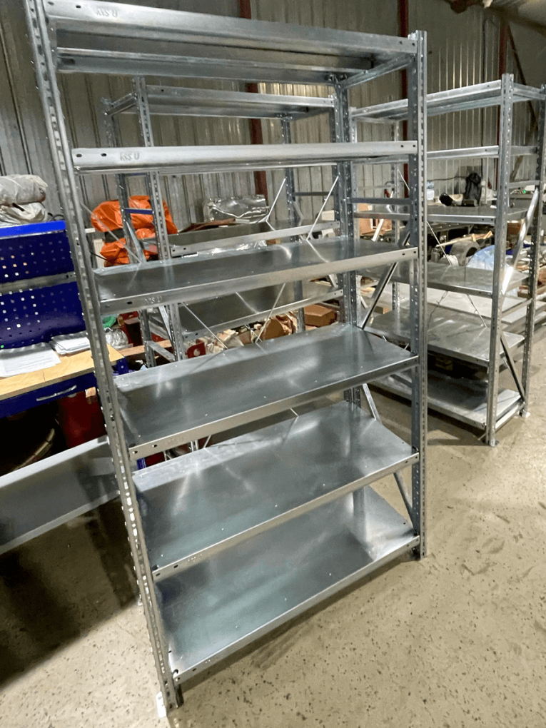 Стеллаж MS U 3000x1200x1000 10 полок (350 кг, перф) купить в Новосибирске