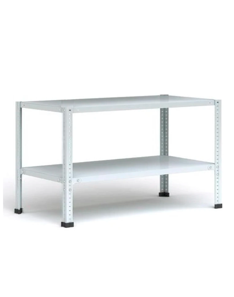 Стеллаж металлический Титан МС-500 1200х1000х400 2 полки купить в Новосибирске Стеллаж металлический Титан МС-500 1200х1000х400 2 полки купить в Новосибирске