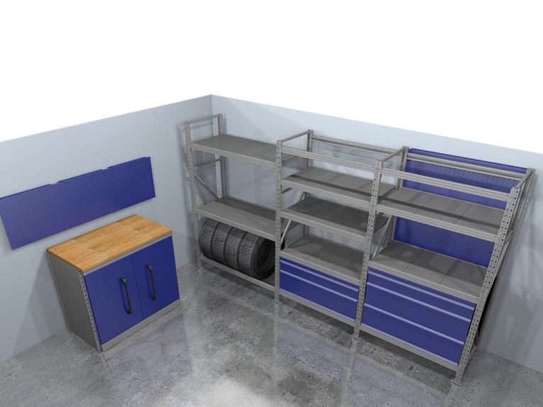 Стеллажная система хранения №1 Гараж купить в Новосибирске