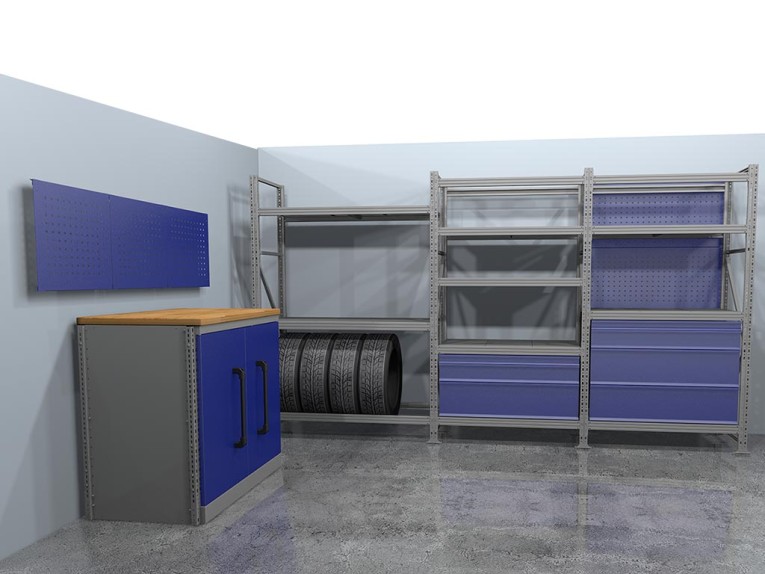 Стеллажная система хранения №1 Гараж купить в Новосибирске