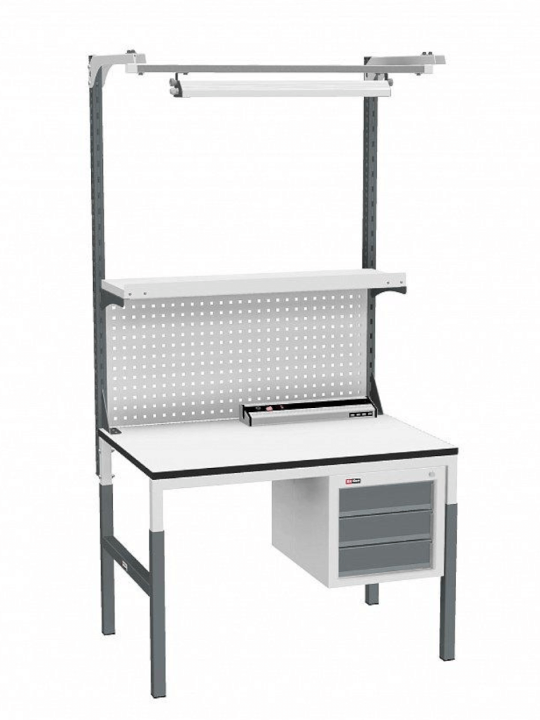 Стол монтажный ДиКом СР-М-100-05 ESD Пластик купить в Новосибирске Стол монтажный ДиКом СР-М-100-05 ESD Пластик купить в Новосибирске