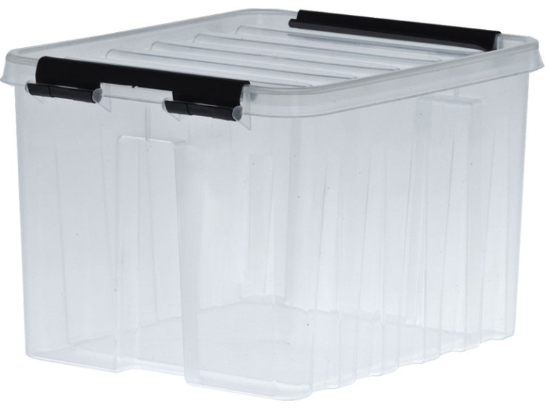 Контейнер Rox Box Original 3 (210х170х135 мм с крышкой и клипсами прозрачный) купить в Новосибирске