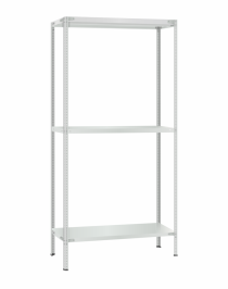 Стеллаж металлический Титан МС-500 3000х1000х500 3 полки Стеллаж металлический Титан МС-500 3000х1000х500 3 полки