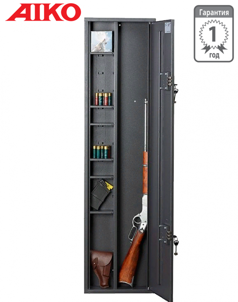 Узкий сейф для оружия Aiko Чирок 1409 (глубина 9 см) купить в Новосибирске Узкий сейф для оружия Aiko Чирок 1409 (глубина 9 см) купить в Новосибирске