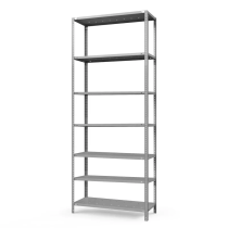 Стеллаж ТС Лайт с перф. полками 2200х1000х400 7 полок Стеллаж ТС Лайт с перф. полками 2200х1000х400 7 полок