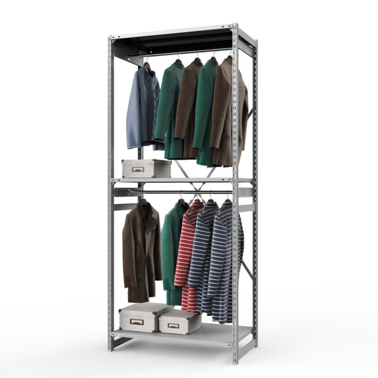 Стеллаж металлический ТСУ Универсал, 2500х1060х500 мм.Штанги: 2шт. Полки: металл 3 шт. купить в Новосибирске