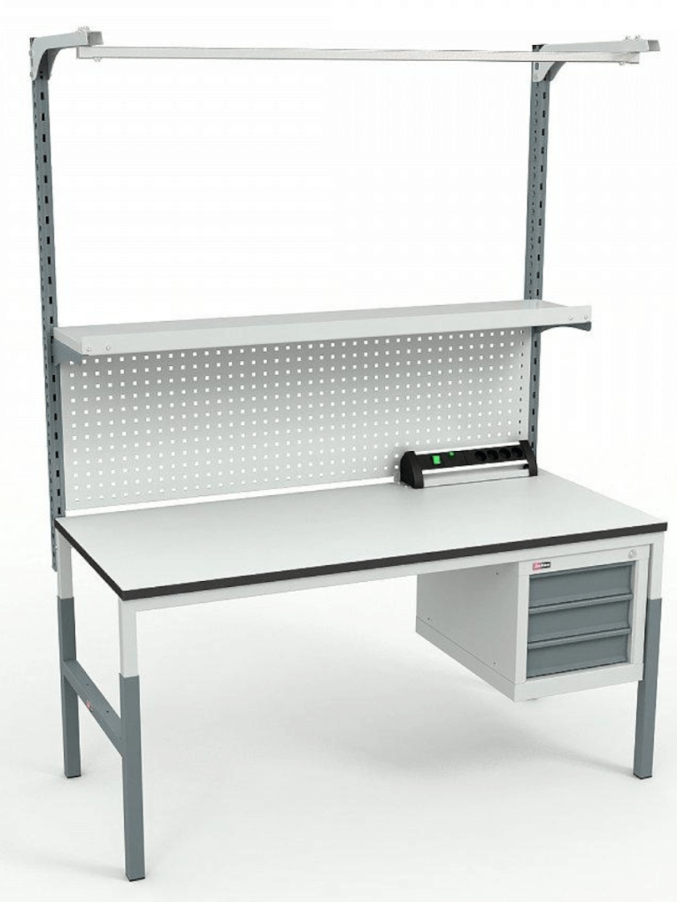 Стол монтажный ДиКом СР-М-150/90-04 ESD купить в Новосибирске Стол монтажный ДиКом СР-М-150/90-04 ESD купить в Новосибирске