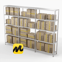 Стеллаж ПВЗ Яндекс Маркет 2000х3000х400 5 полок