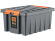 Контейнер особопрочный Rox Box PRO 16 (415х300х190 мм с крышкой и клипсами, антрацит) купить в Новосибирске