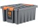 Контейнер особопрочный Rox Box PRO 16 (415х300х190 мм с крышкой и клипсами, антрацит) купить в Новосибирске