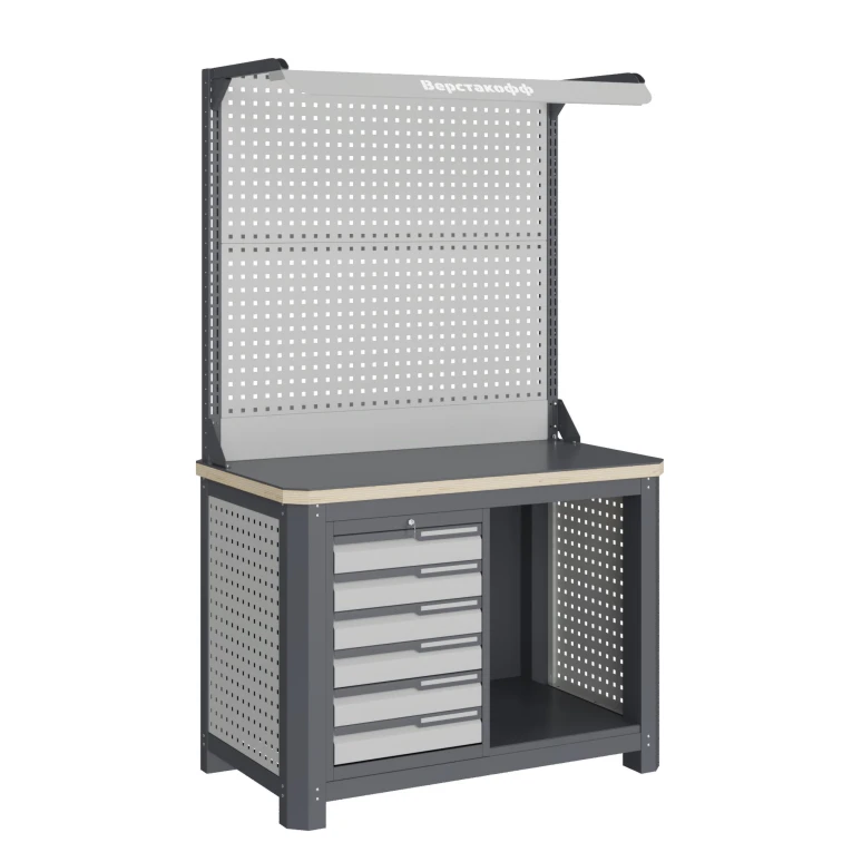 Верстак MCN 1252.S6.1-2F купить в Новосибирске Верстак MCN 1252.S6.1-2F купить в Новосибирске