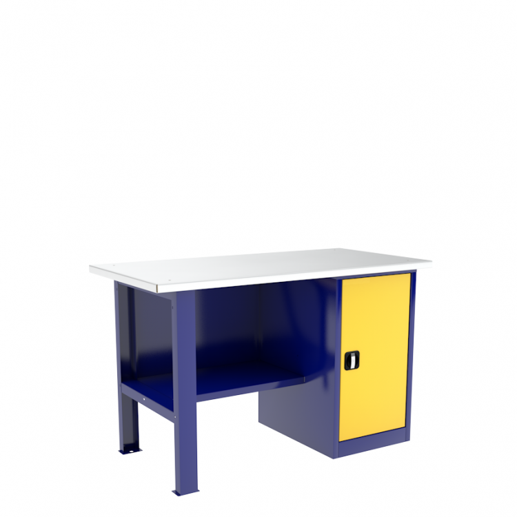 Однотумбовый слесарный верстак ВП-2/1,2 купить в Новосибирске