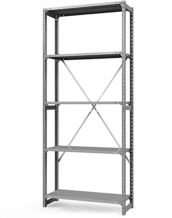 Стеллаж ТСУ 2200x1000x800 5 полок (300 кг, перф) купить в Новосибирске