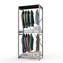 Стеллаж металлический ТСУ Универсал, 2500х1060х500 мм.Штанги: 2шт. Полки: металл усил. перф. 3 шт.