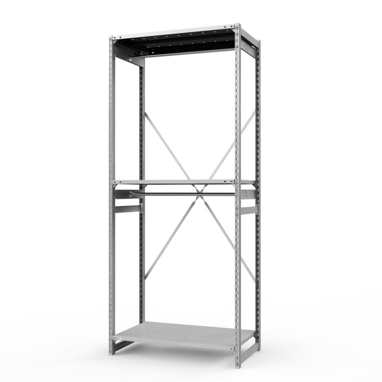 Стеллаж металлический ТСУ Универсал, 2500х1060х500 мм.Штанги: 2шт. Полки: металл усил. перф. 3 шт. купить в Новосибирске Стеллаж металлический ТСУ Универсал, 2500х1060х500 мм.Штанги: 2шт. Полки: металл усил. перф. 3 шт. купить в Новосибирске