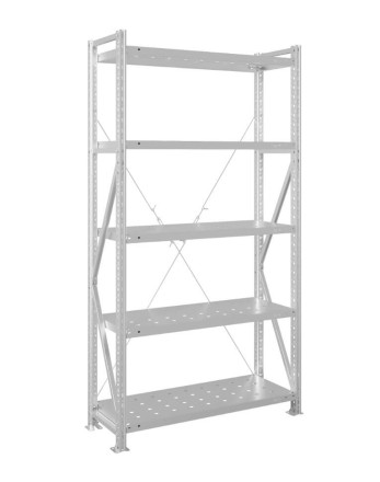 Стеллаж MS U 2000x700x500 5 полок (300 кг, перф) купить в Новосибирске