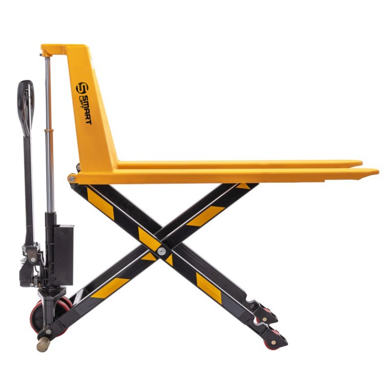 Гидравлическая тележка (рохля) SD-HL (HLT15, г/п 1500 кг, вилы 1150x550 мм, высокоподъемная 800 мм) SMARTLIFT (SMART) купить в Новосибирске