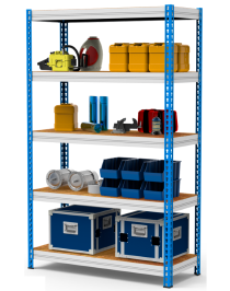 Стеллаж металлический МКФ 2000х1820х910 5 полок