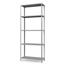 Стеллаж ТС Лайт с перф. полками 1500х700х400 5 полок Стеллаж ТС Лайт с перф. полками 1500х700х400 5 полок