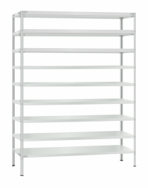 Стеллаж металлический Титан МС-500 2400х1500х300 9 полок Стеллаж металлический Титан МС-500 2400х1500х300 9 полок