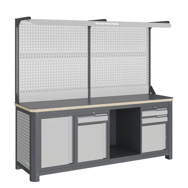 Модульный верстак MCN 2052.S789.1-2F купить в Новосибирске Модульный верстак MCN 2052.S789.1-2F купить в Новосибирске