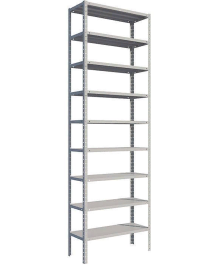 Стеллаж MS Strong 2350х1000х400 9 полок Стеллаж MS Strong 2350х1000х400 9 полок