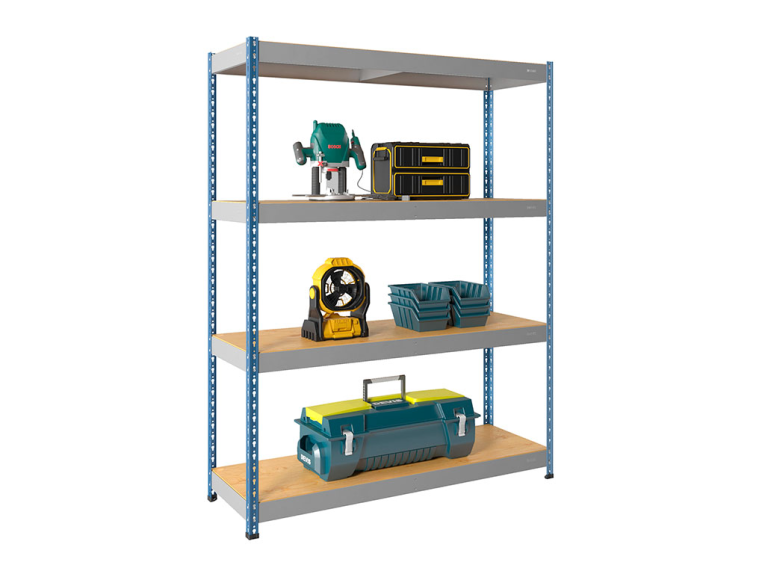 Стеллаж Практик SB 200х183х61 4 полки (фанера) купить в Новосибирске Стеллаж Практик SB 200х183х61 4 полки (фанера) купить в Новосибирске