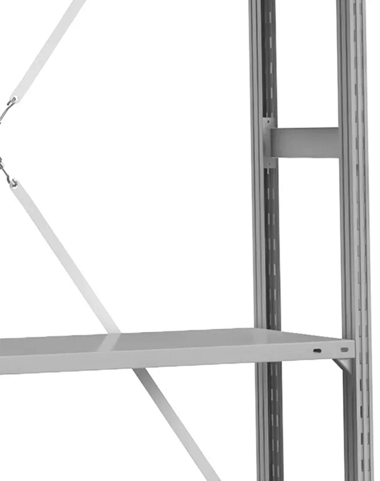 Стеллаж ТСУ 2200x1500x300 6 полок (300 кг, металл) купить в Новосибирске Стеллаж ТСУ 2200x1500x300 6 полок (300 кг, металл) купить в Новосибирске