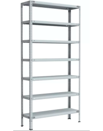 Стеллаж металлический Титан МС-750 2500x1000x300 7 полок Стеллаж металлический Титан МС-750 2500x1000x300 7 полок