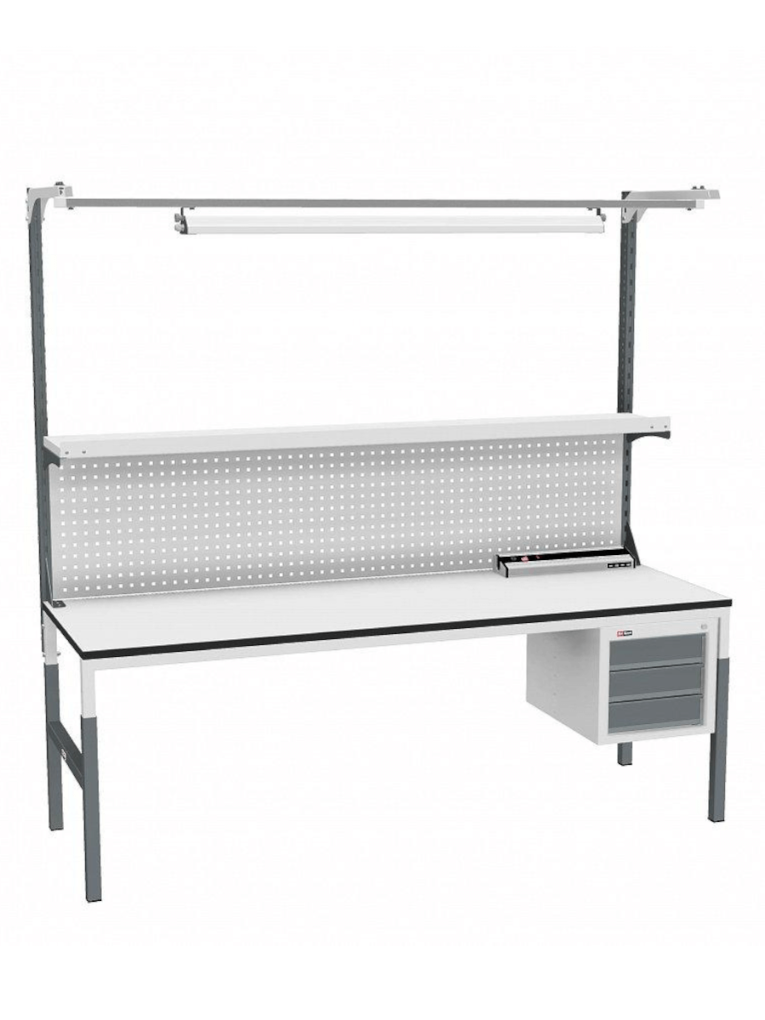 Стол монтажный ДиКом СР-М-200-05 ESD Пластик купить в Новосибирске Стол монтажный ДиКом СР-М-200-05 ESD Пластик купить в Новосибирске