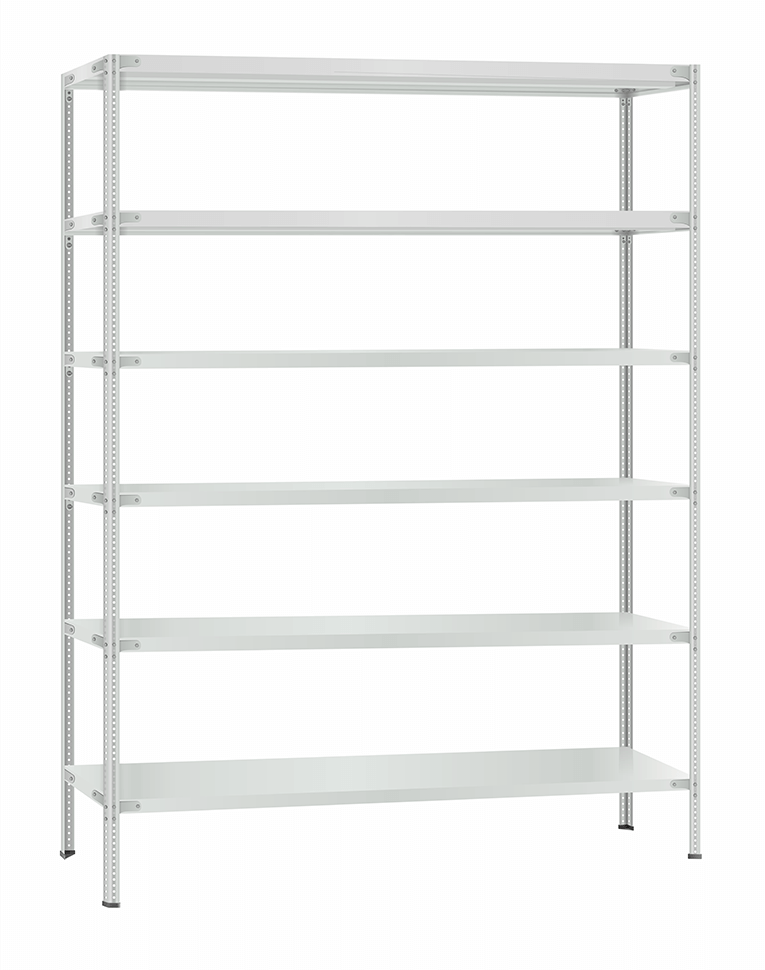 Стеллаж металлический Титан МС-900 1800x1000x300 6 полок купить в Новосибирске Стеллаж металлический Титан МС-900 1800x1000x300 6 полок купить в Новосибирске