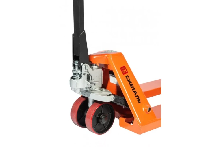 Гидравлическая тележка (рокла) ACR, 3 т, Вилы: 1150 Х 550, СибТаль, полиуретановые колеса купить в Новосибирске