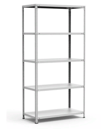 Стеллаж металлический Титан МС-750 2500x1000x400 5 полок Стеллаж металлический Титан МС-750 2500x1000x400 5 полок