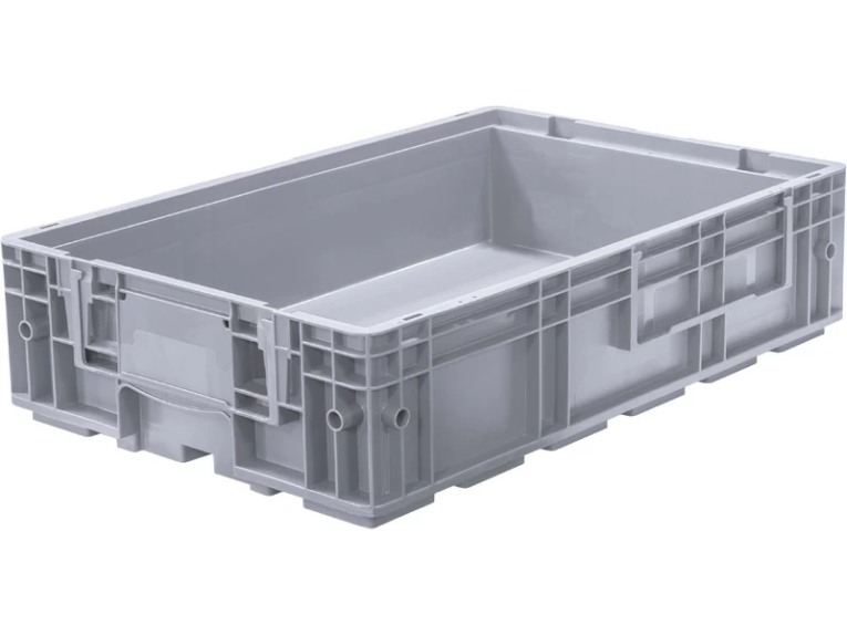 Пластиковый контейнер KLT 6415 594х396х148 серый купить в Новосибирске Пластиковый контейнер KLT 6415 594х396х148 серый купить в Новосибирске